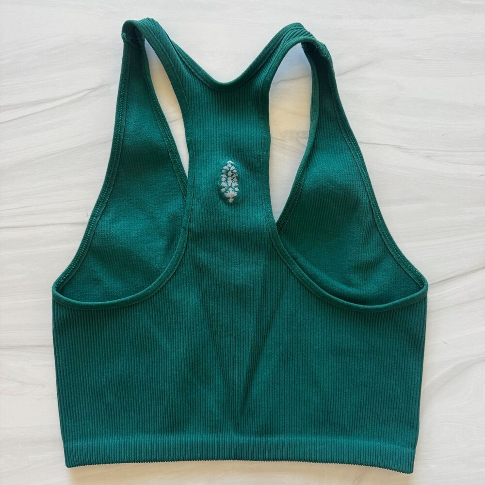 FP MOVEMENT Free Throw Crop Tank / Palma Size Large - Picture 3 of 6